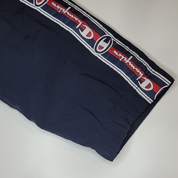 CHAMPION Retro Side Stripe Logo Trackpants Joggers Training Pants Y2k - Picture 5 of 5